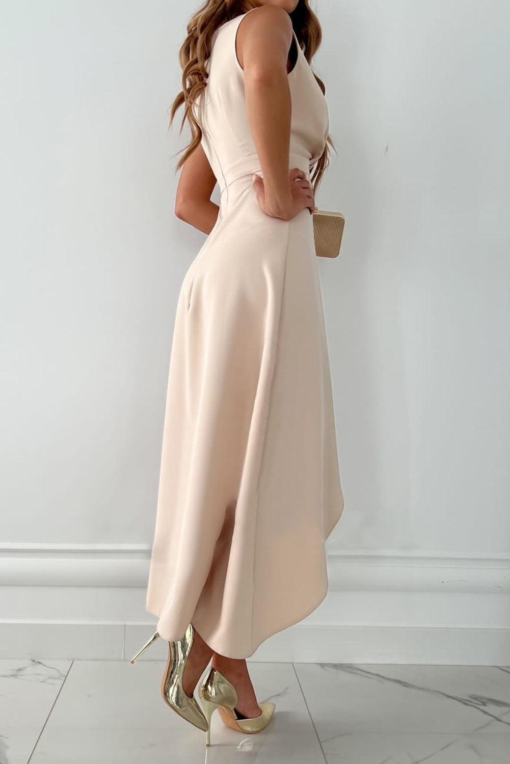 Amari | Vestito Midi a V