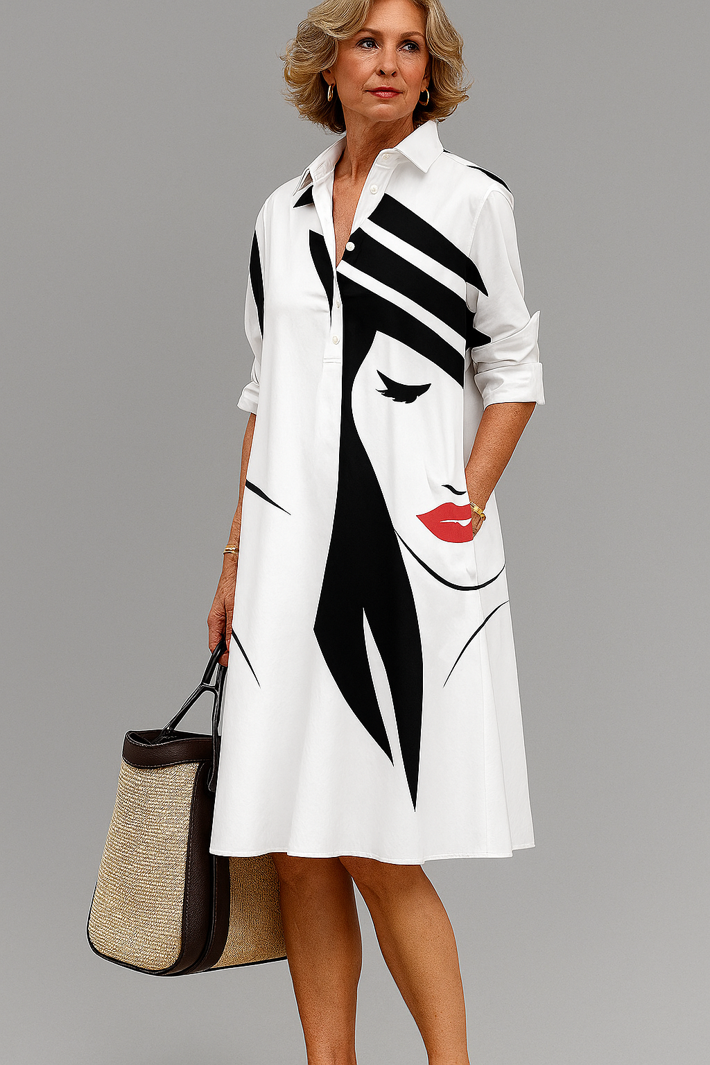 Yvette | Vestito Midi Comodo