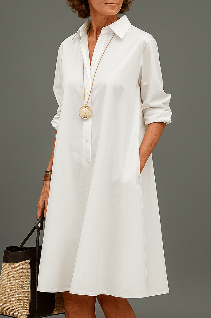 Waltraud - Abito Midi Premium Elegante per uno Stile Senza Tempo