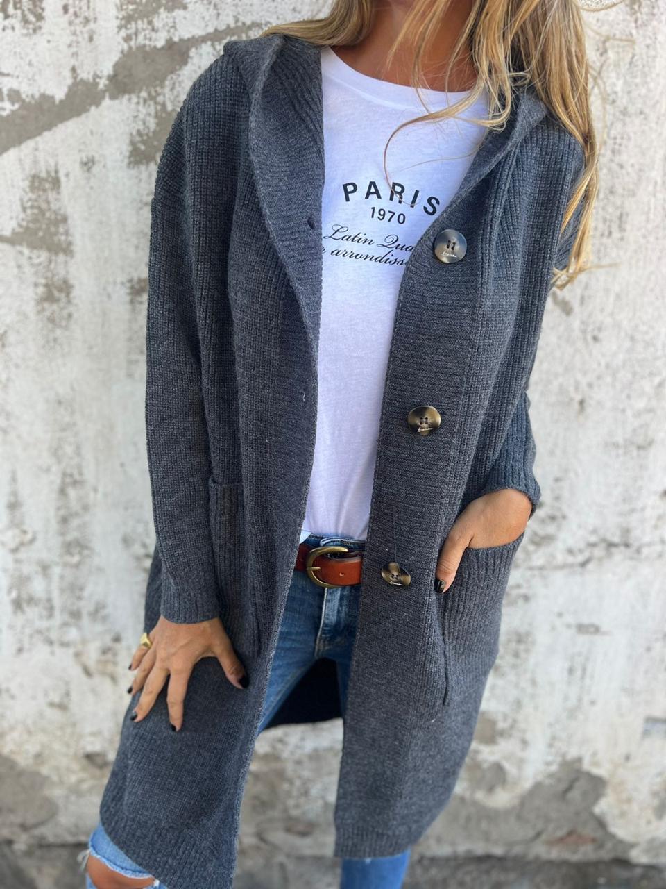 VIOLA™|CARDIGAN LUNGO