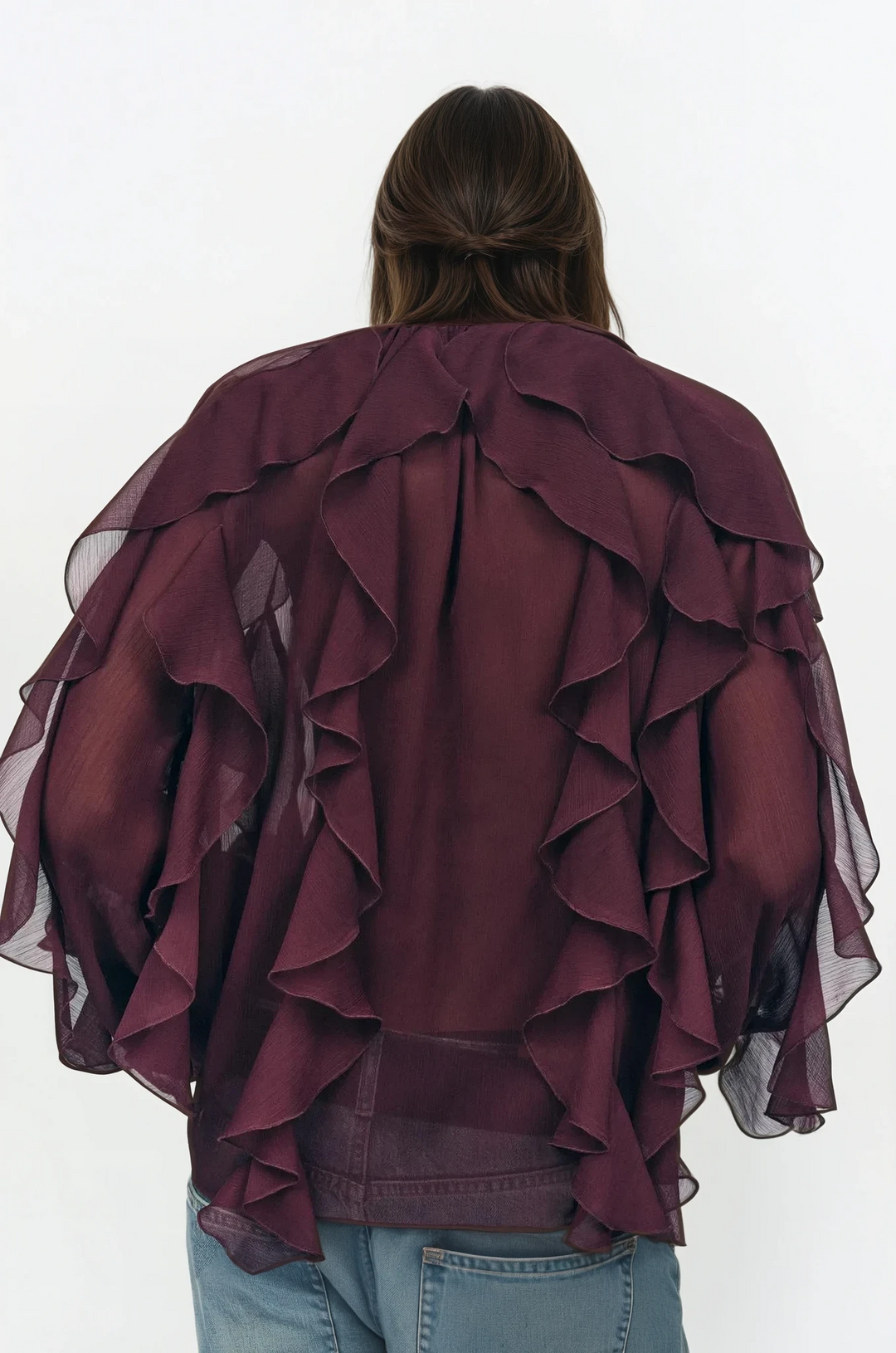 Sofia™ | Desiderio Puro - Blusa con Ruches