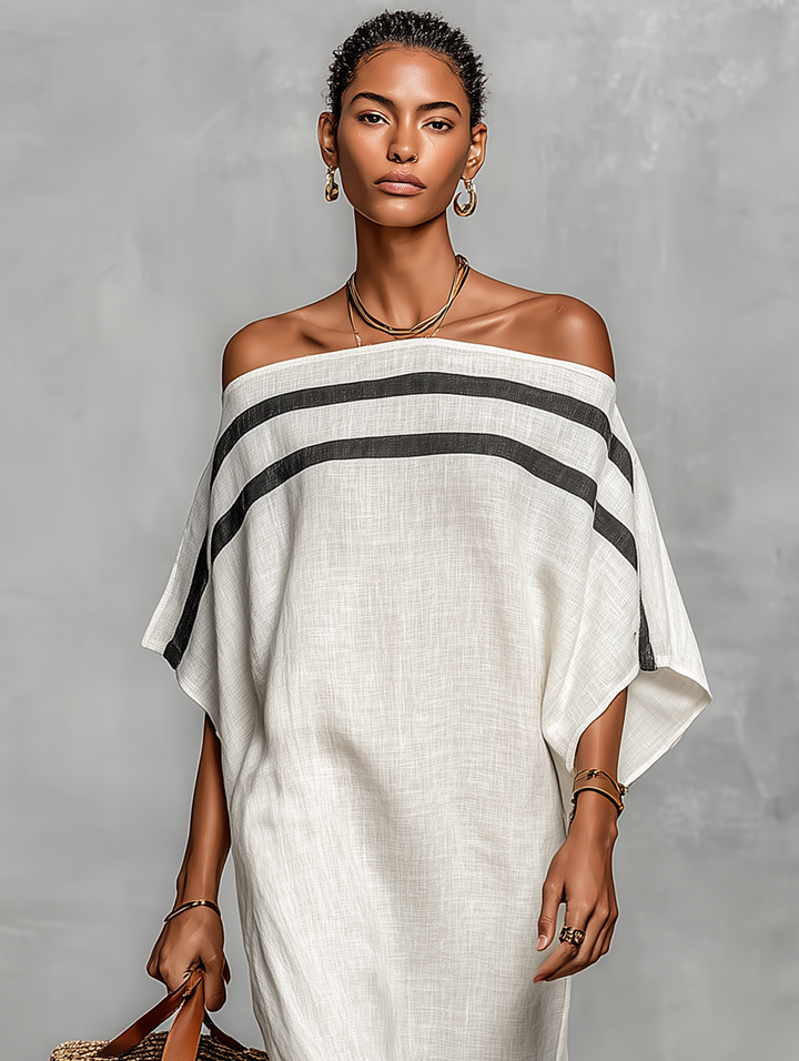Livia | Abito Maxi Minimalista