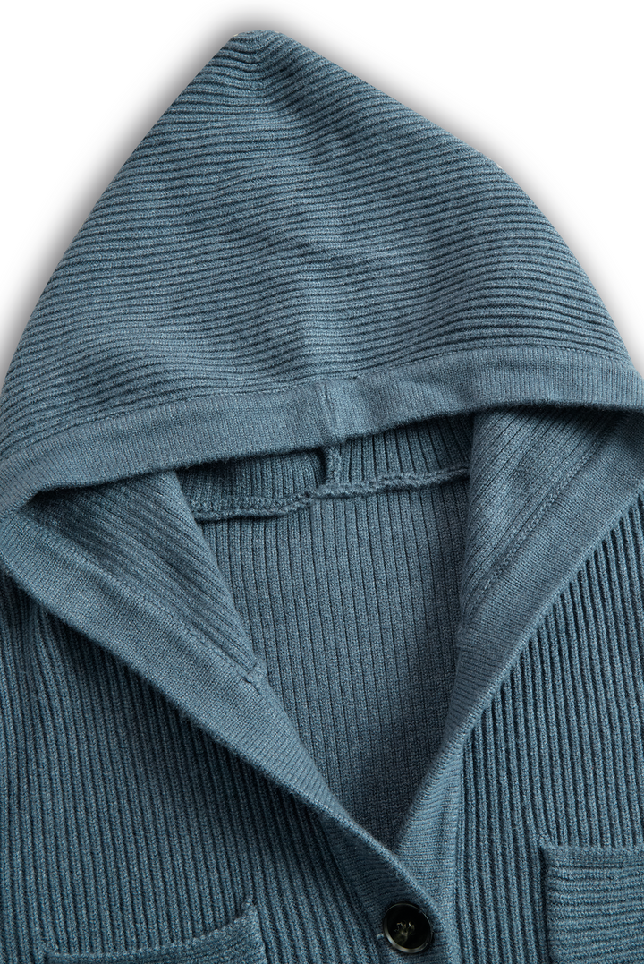 Valentina | Abito Maxi in Maglia con Cappuccio
