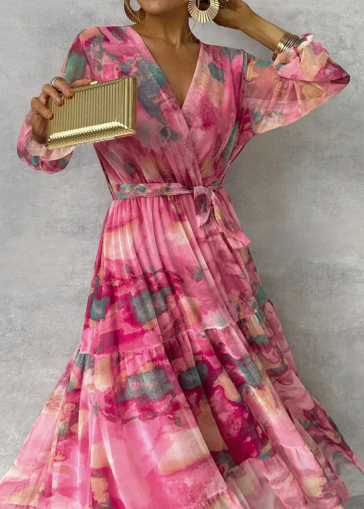 Felicia | Abito Maxi Elegante a Fiori