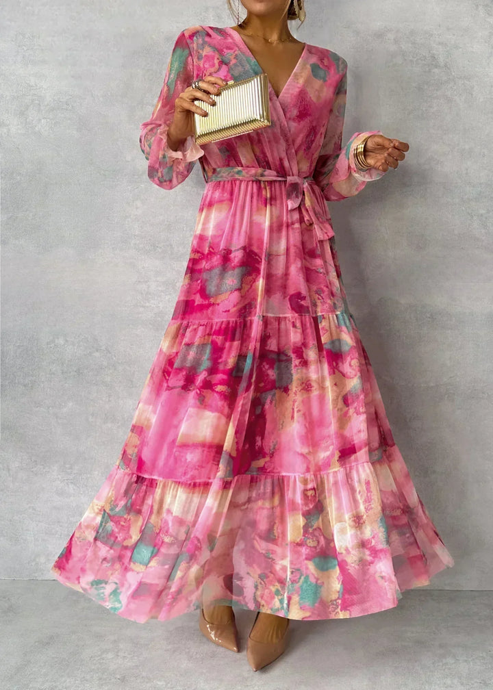 Felicia | Abito Maxi Elegante a Fiori