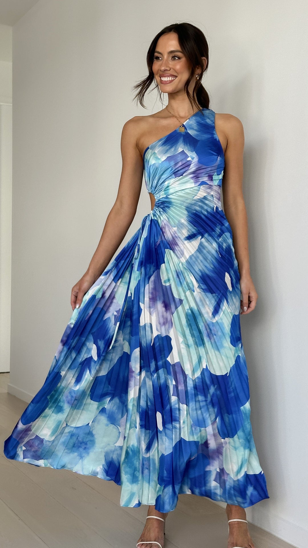 Sienna™ | Elegante Maxikleid con Cut-Out