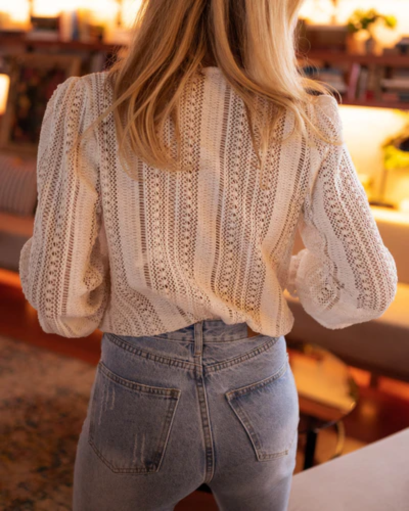 SUNBEAM - Blusa all'uncinetto