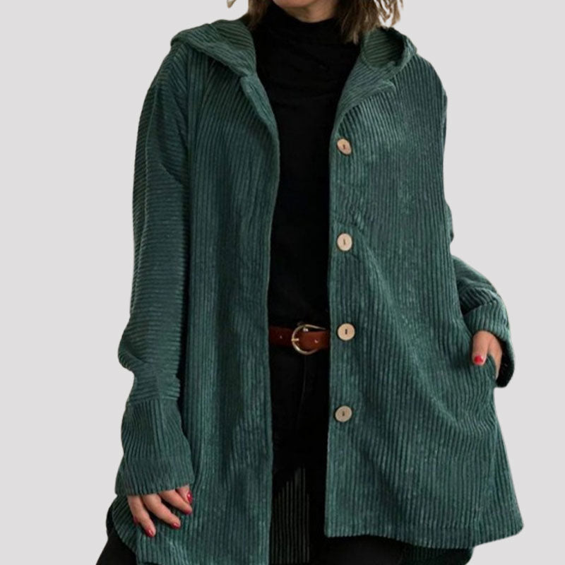 Lucia | Cappotto Leggero in Velluto