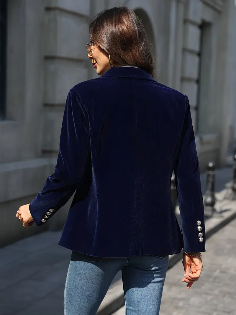 Sofia™ | Caterina Blazer in Velluto Elegante