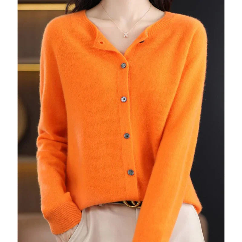 Mariana - Accogliente Cardigan in Lana