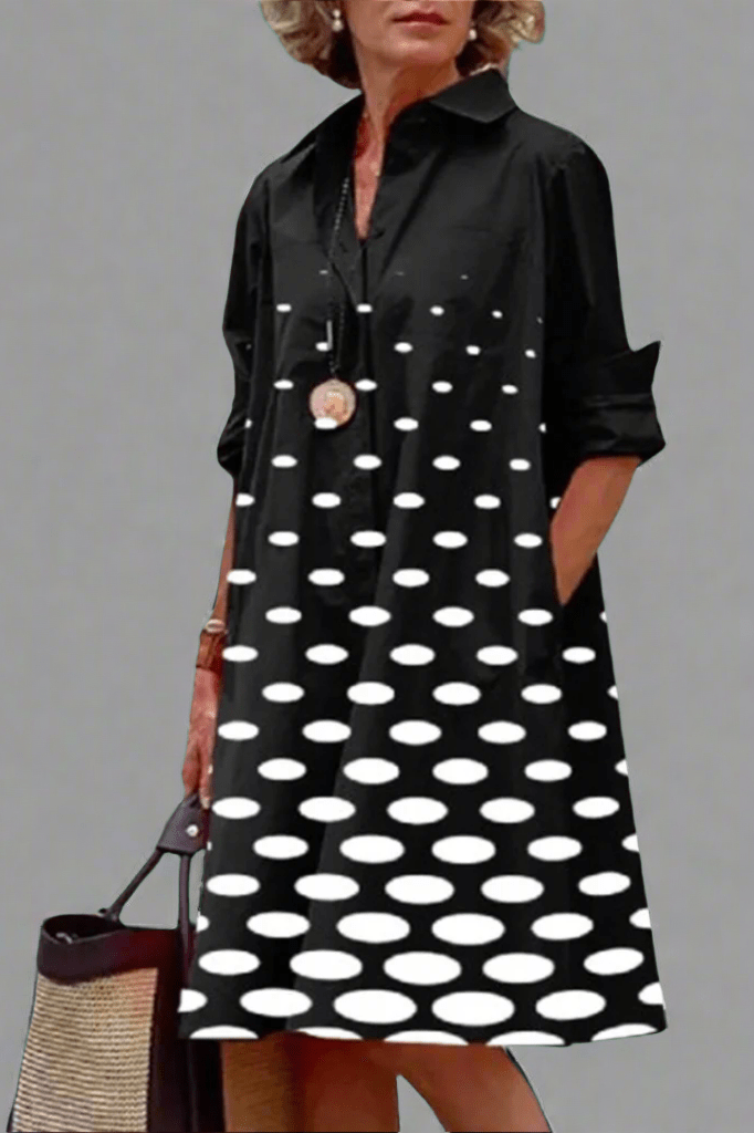 Yvonne - Abito Midi Luxe con Design Elegante