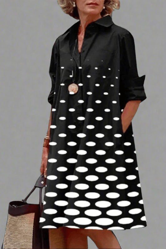 Yvonne - Abito Midi Luxe con Design Elegante