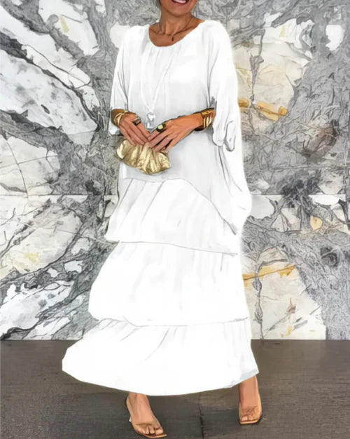 Lara - Vestito maxi elegante fluido