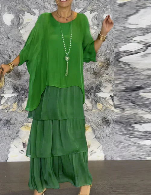 Lara - Vestito maxi elegante fluido