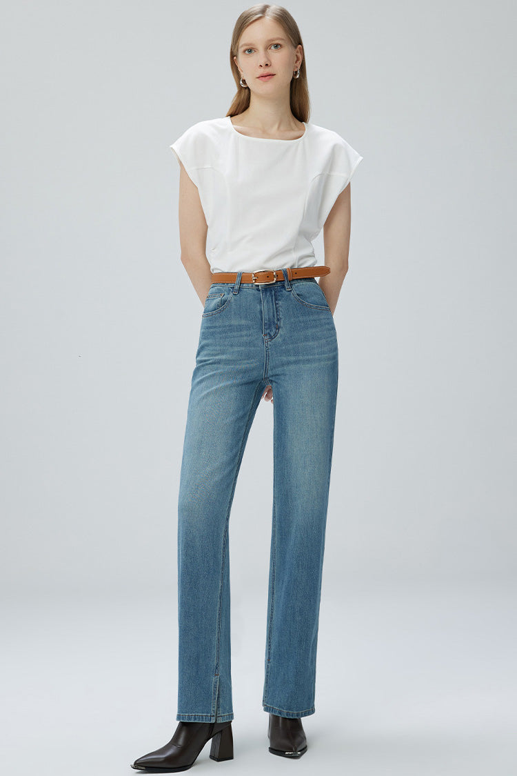 Sofia™ | Jeans Slim a Gamba Larga