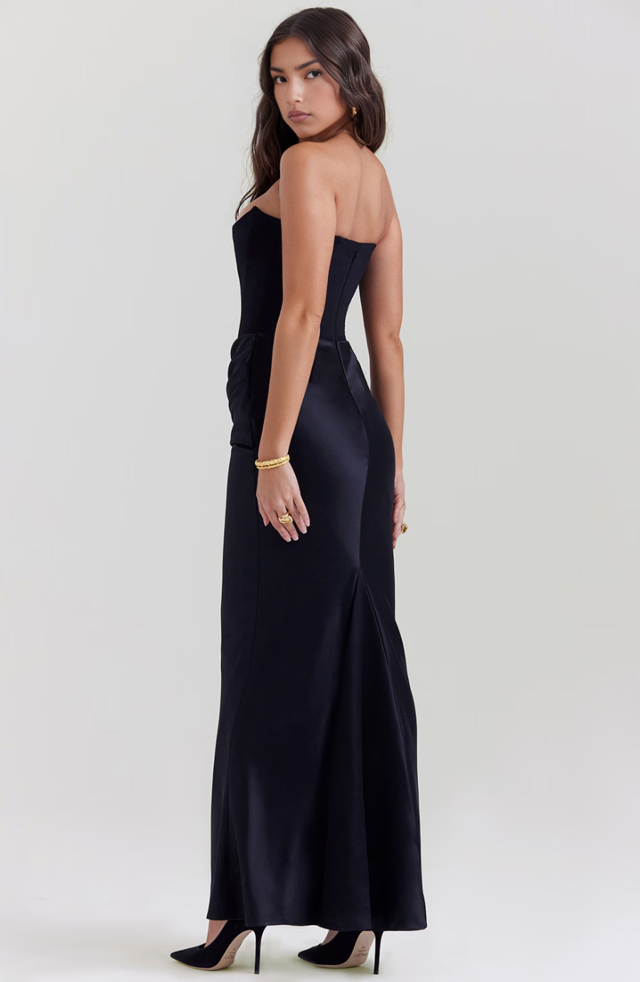Tessa | Abito Maxi Senza Spalline
