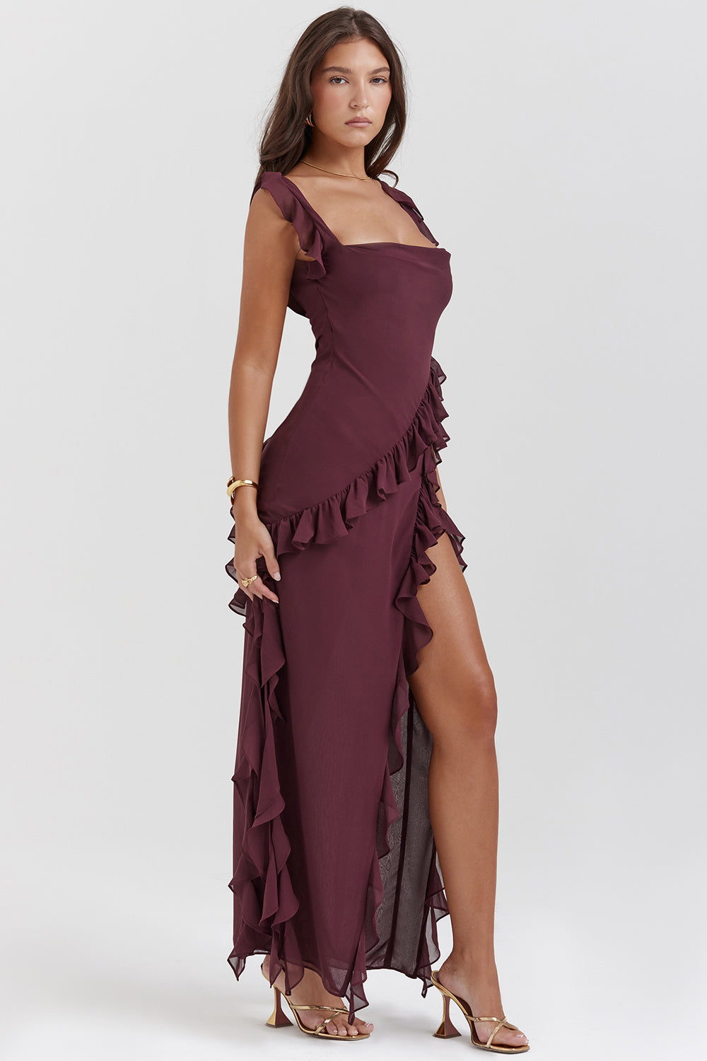 Tabitha | Vestito Elegante con Volant