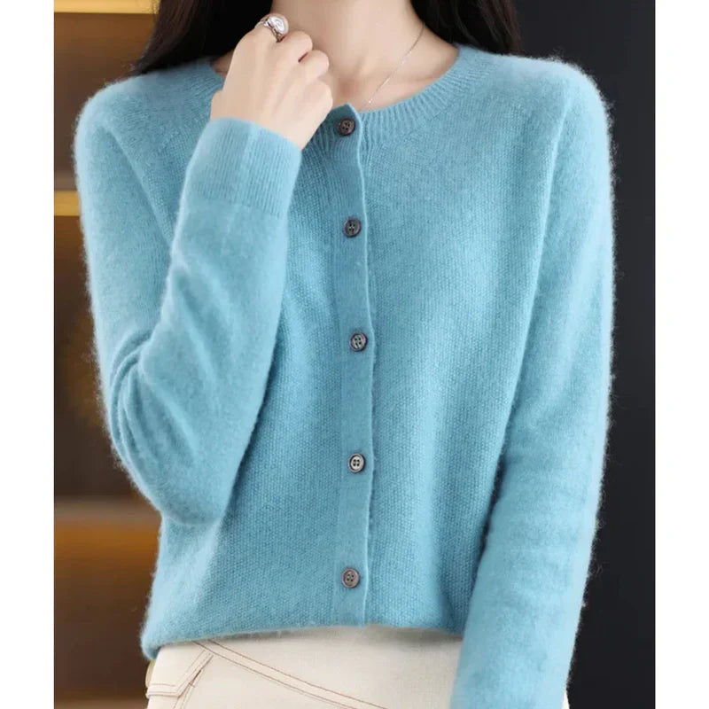 Mariana - Accogliente Cardigan in Lana