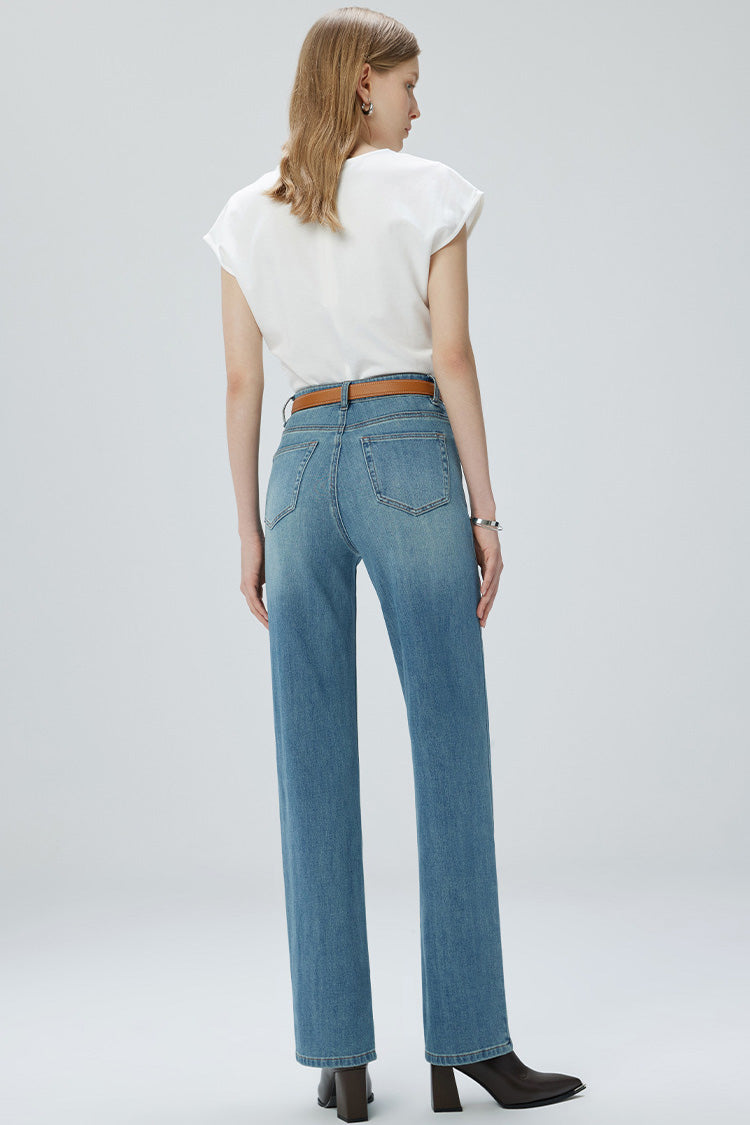 Sofia™ | Jeans Slim a Gamba Larga