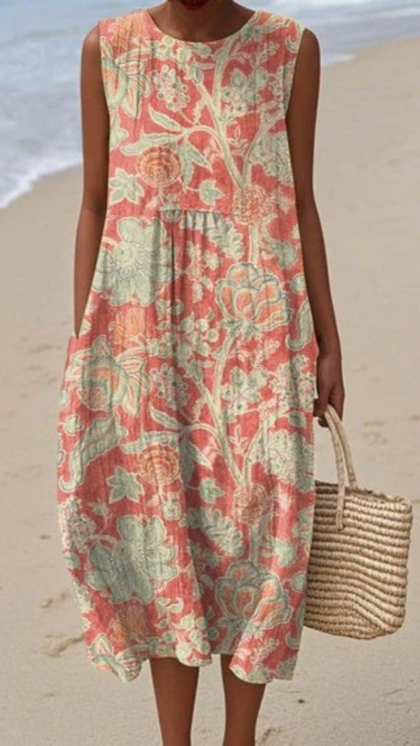 Elis - Vestito floreale vintage