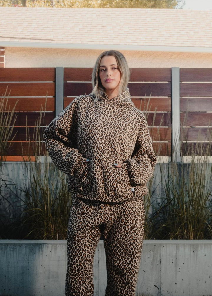 Sofia™ | Felpa con cappuccio Fierce Cheetah di Lyra