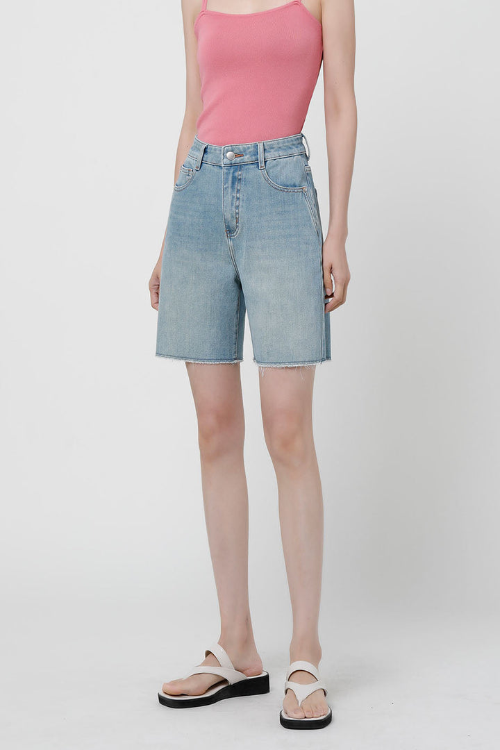 Sofia™ | Slim Fit Wide Leg Jeans - French Fry Style