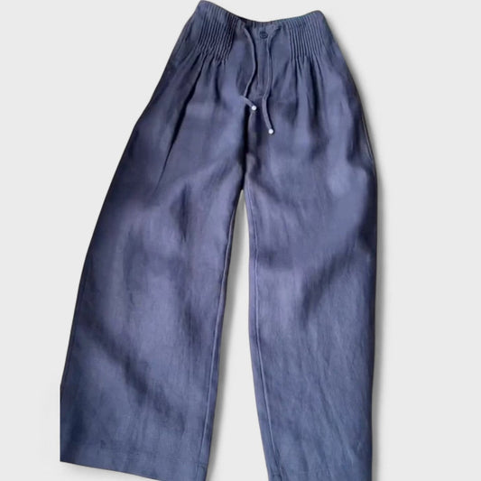 Isalie - Pantaloni a gamba larga