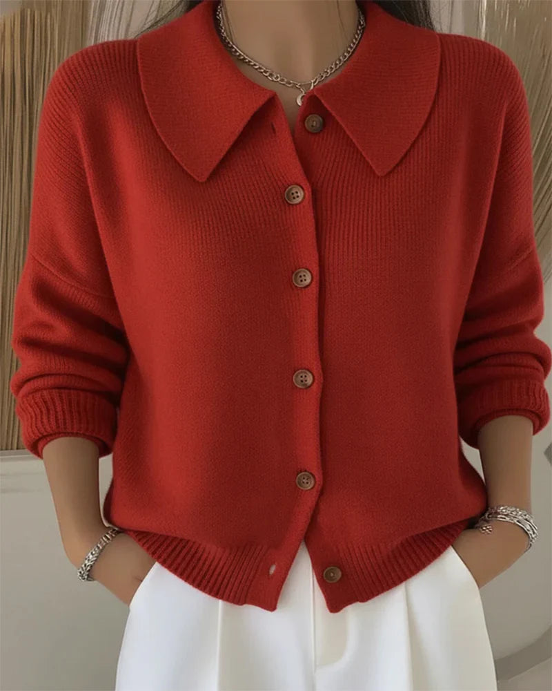 Miora™ | Cardigan Lungo Con Maniche