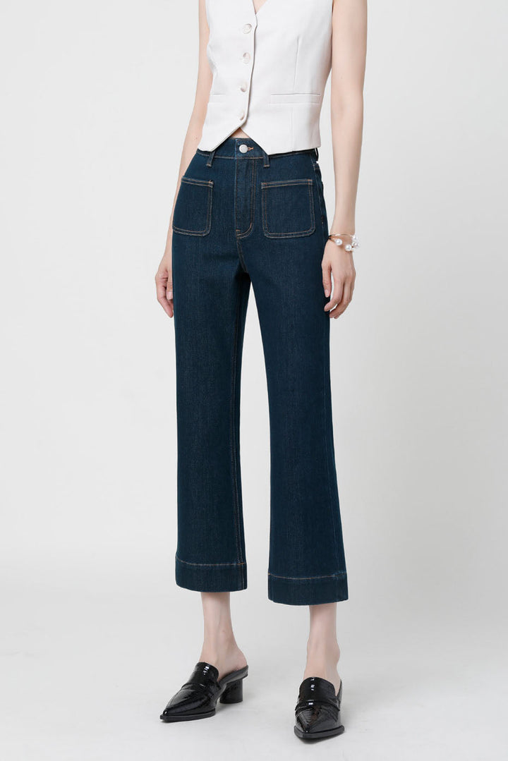 Sofia™ | Jeans Slim a Gamba Larga French Fry