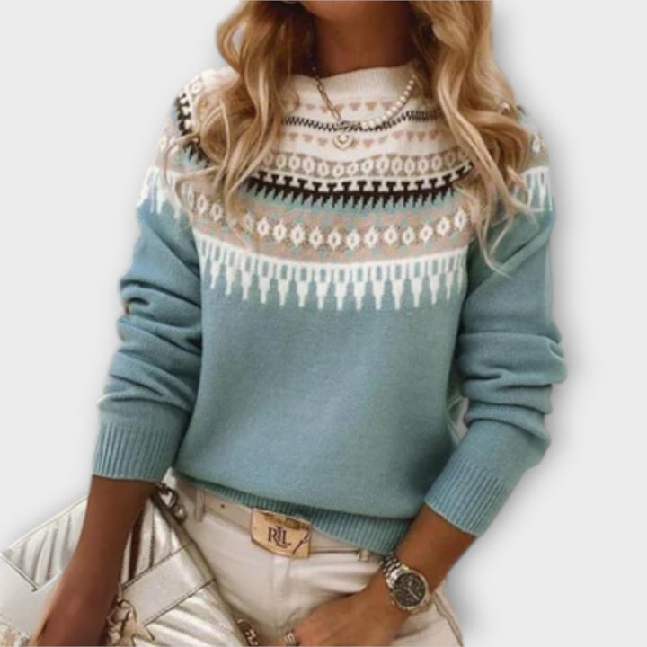 Lena - Maglione Knit Quotidiano Accogliente e Caldo