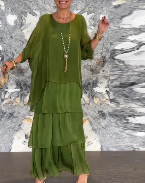 Lara - Vestito maxi elegante fluido
