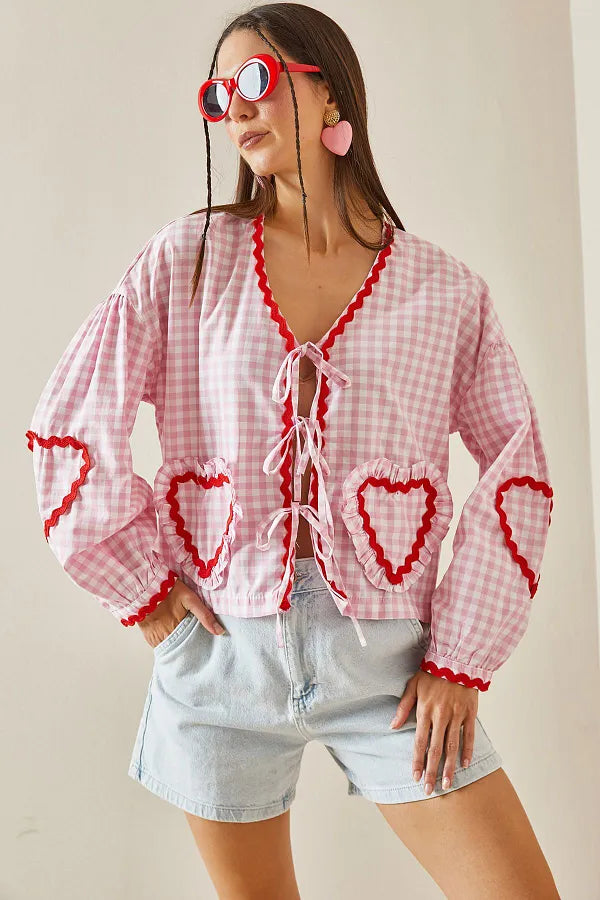 Sofia™ | Blusa Harten con Maniche Lunghe