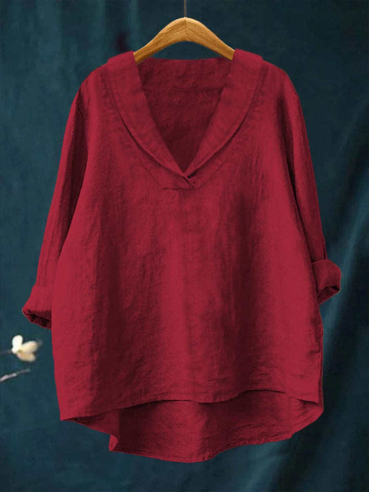 Samantha | Elegante Camicia Estiva in Lino