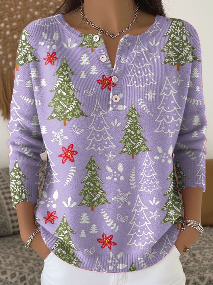 Sofia – Maglione di Natale con bottoni