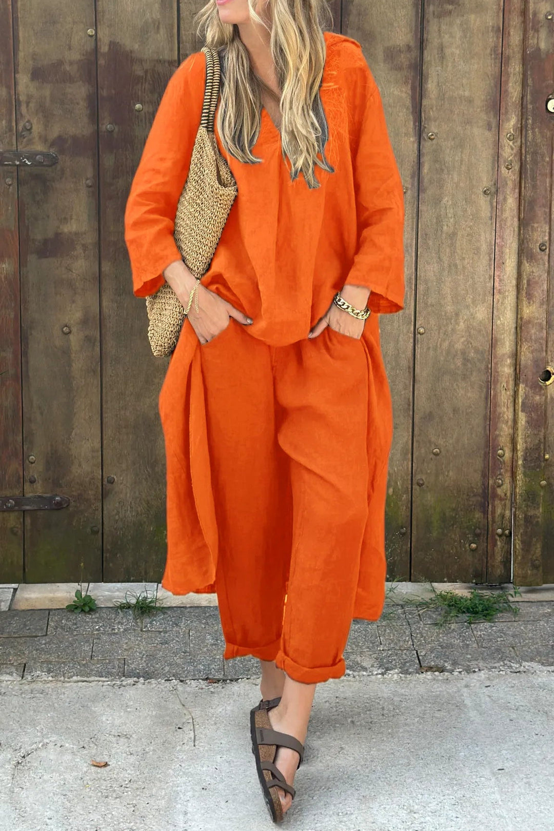 ELENA™ | Set Chic a Due Pezzi con Eleganza Senza Sforzo e Stile Versatile