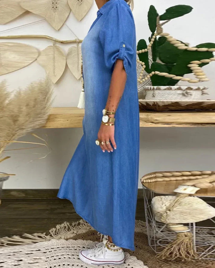 Ibiza - Vestito Maxi in Denim