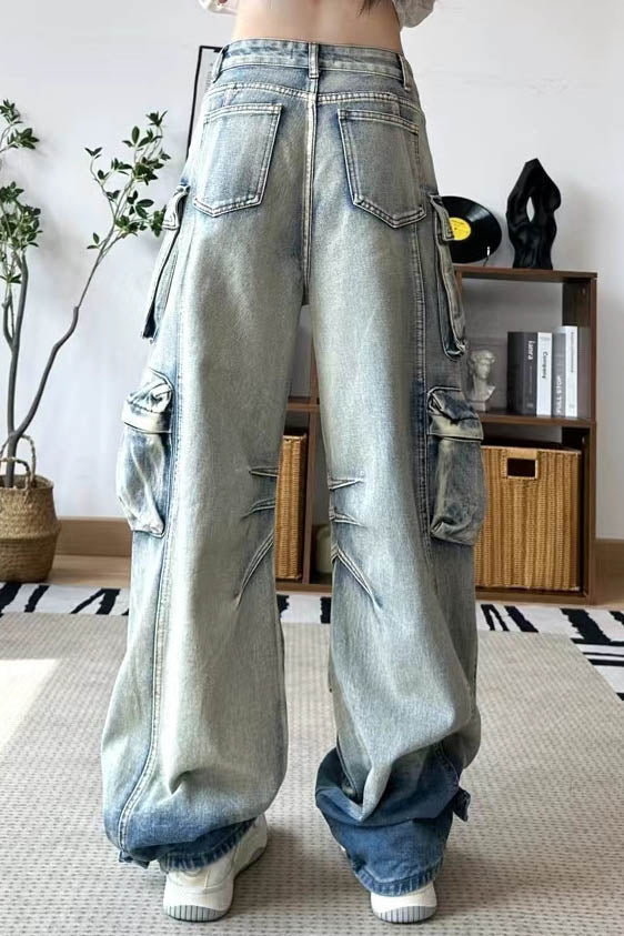 Sofia™ | Jeans dritti con eleganti dettagli in strass