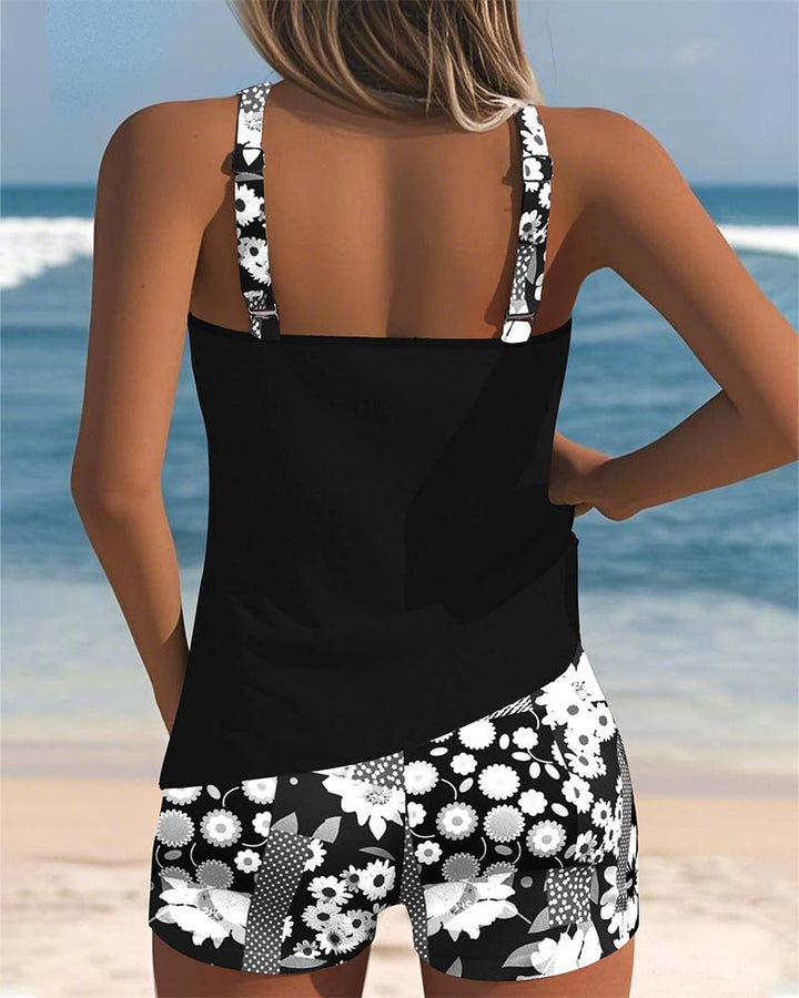 SABRINA™ | Bikini Due Pezzi Floreale a Vestibilità Comoda