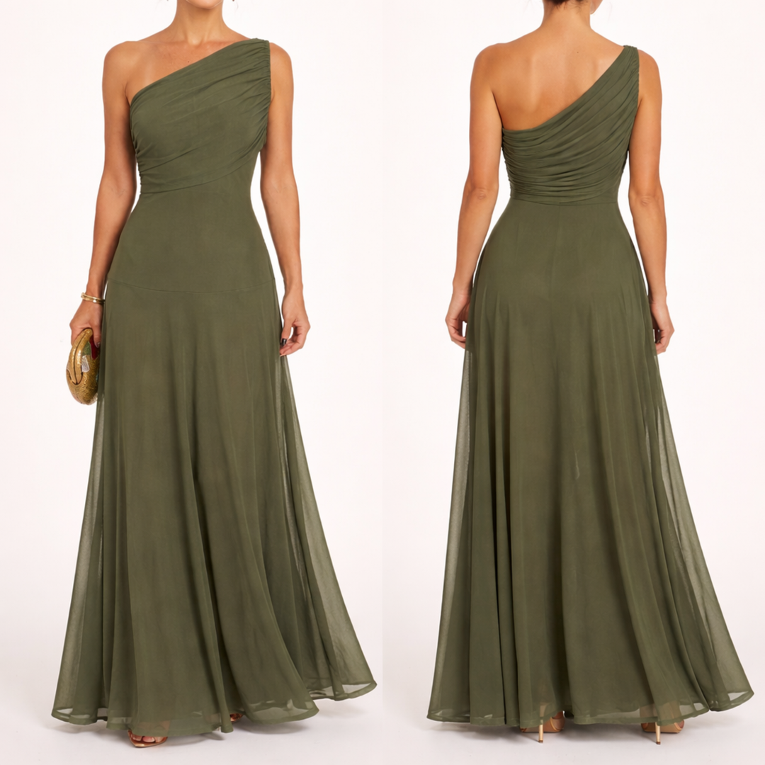Giorgia - Abito lungo fluido dal design elegante