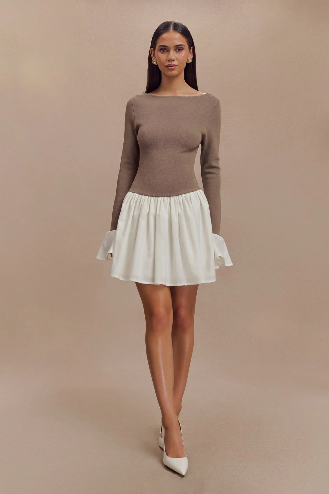Sofia™ | Giulia Off-Shoulder Pullover Dress