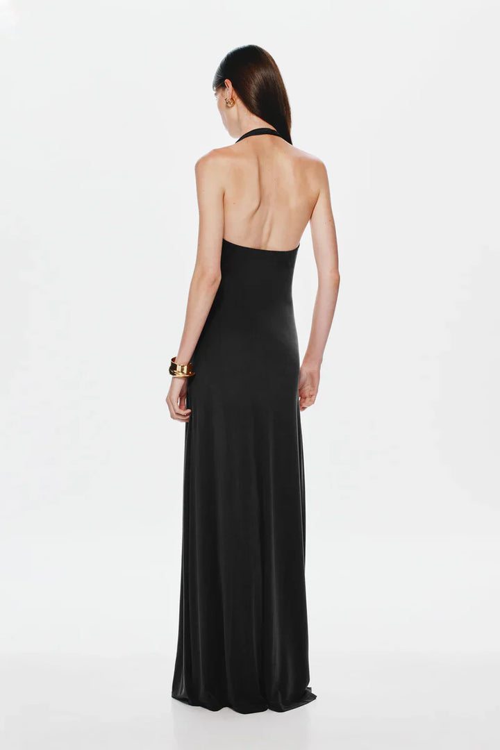 ALTHEA – Abito Maxi in Cupro