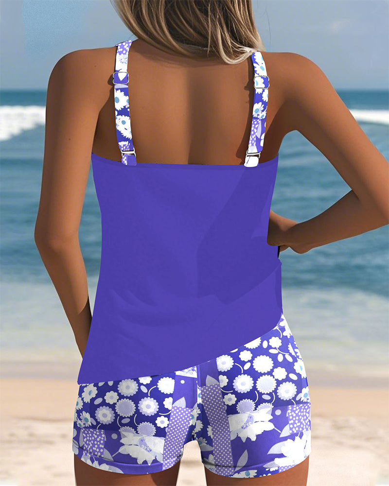 SABRINA™ | Bikini Due Pezzi Floreale a Vestibilità Comoda