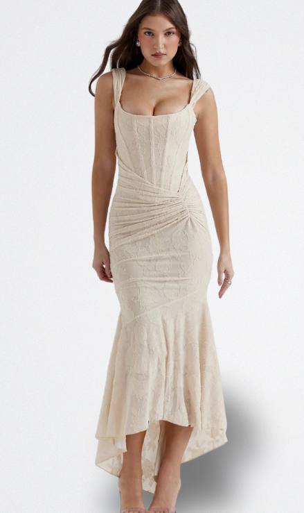 Dalia | Vestito Lungo con Corsetto
