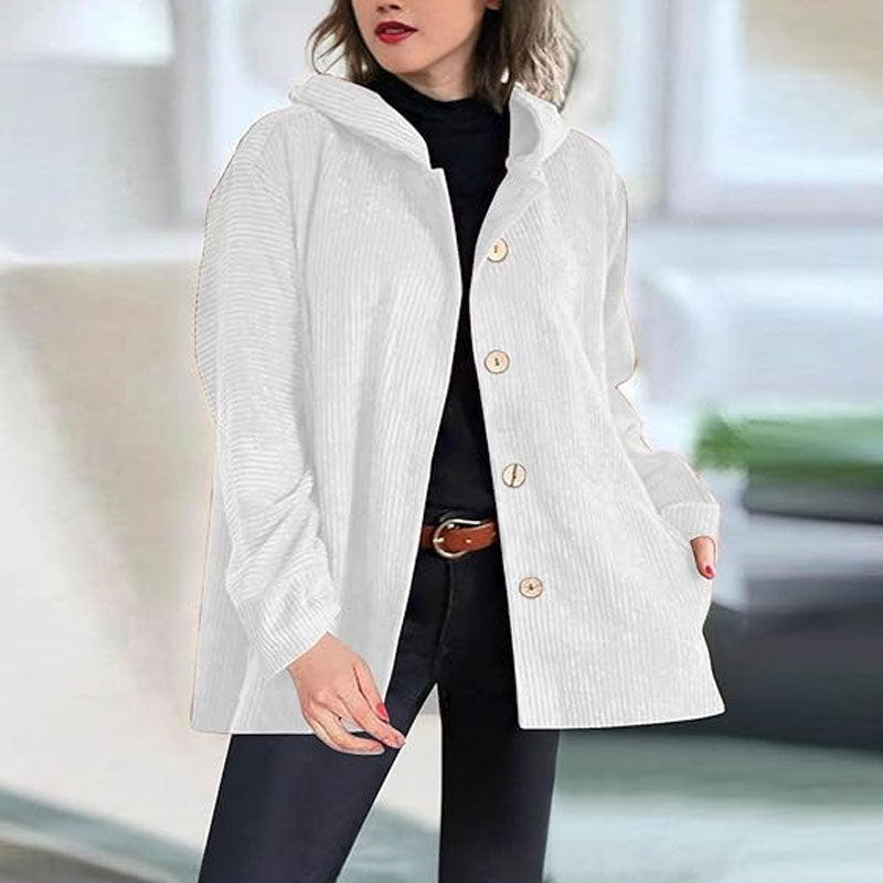 Lucia | Cappotto Leggero in Velluto