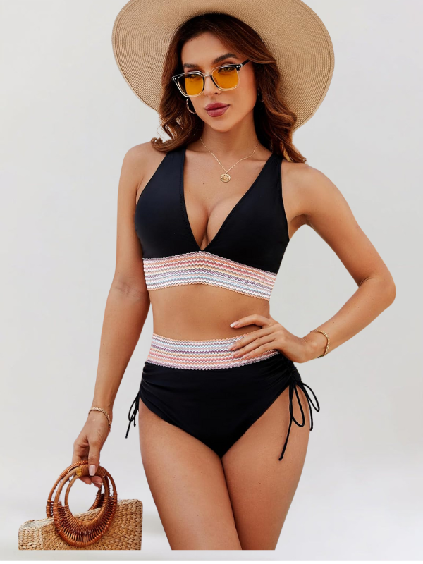 Lidia - Bikini a vita alta con controllo del ventre