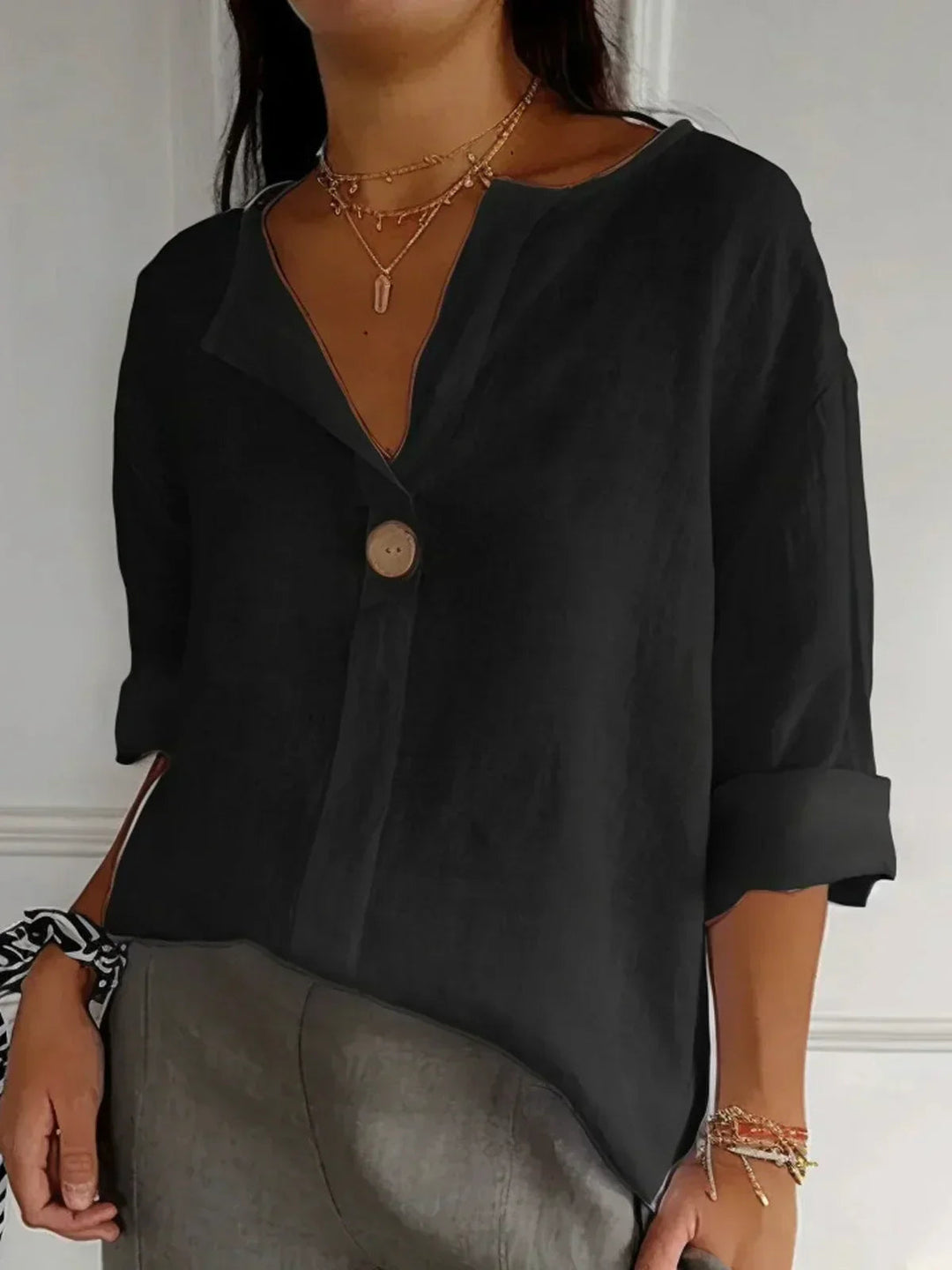 Sofia™ | Yvanna™ | Camicia Elegante e Confortevole