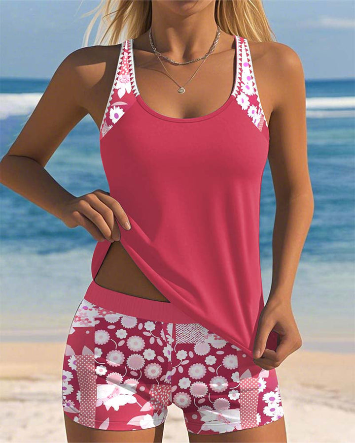 SABRINA™ | Bikini Due Pezzi Floreale a Vestibilità Comoda