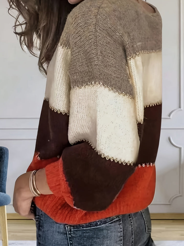Livia - Maglione Color Block
