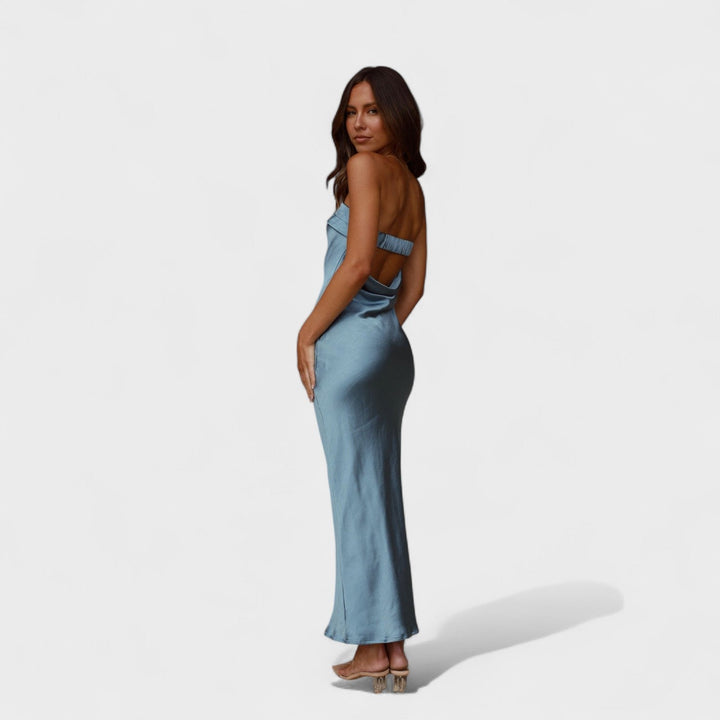 Carmen - Vestito in satin senza maniche