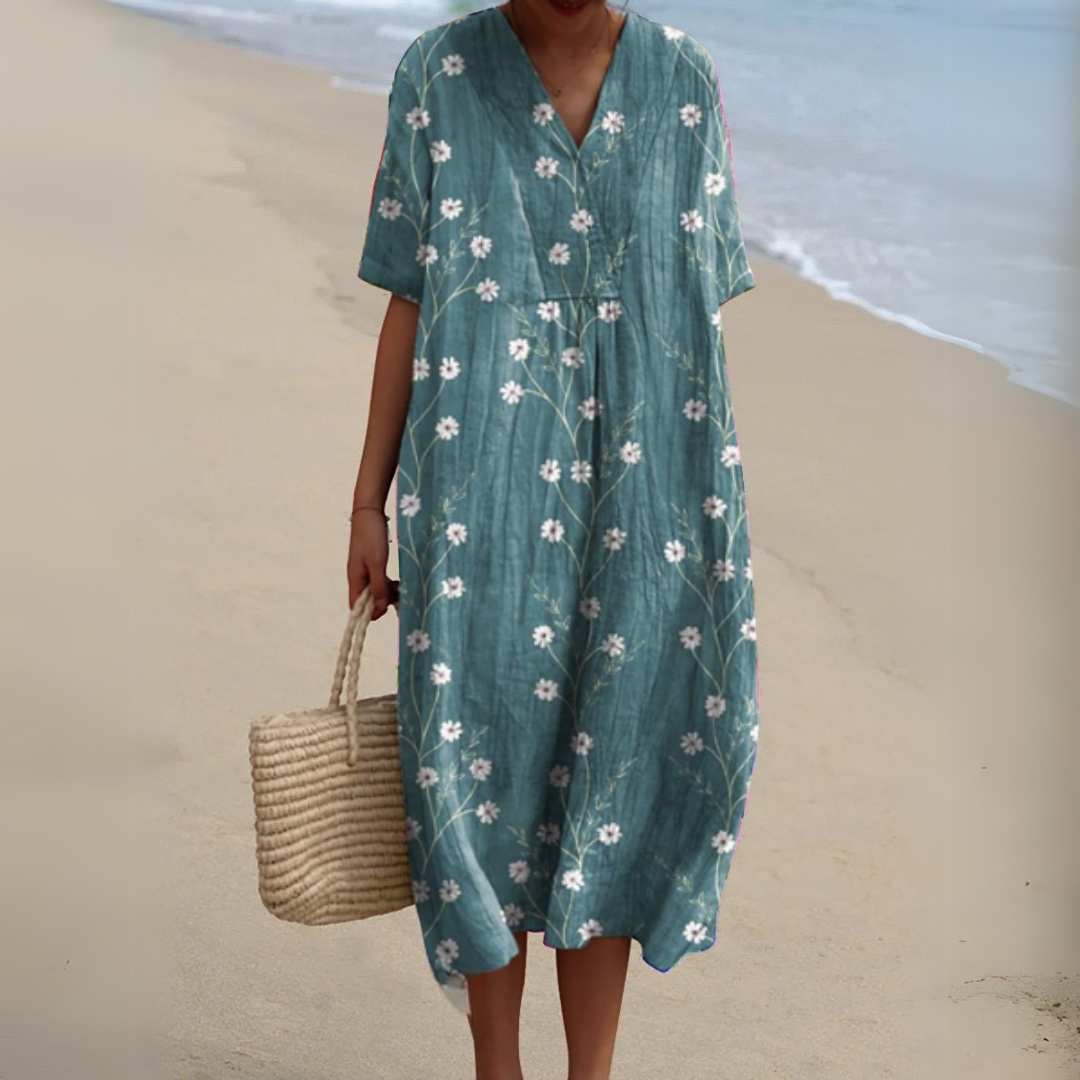 Audrey - Abito Floreale Elegante